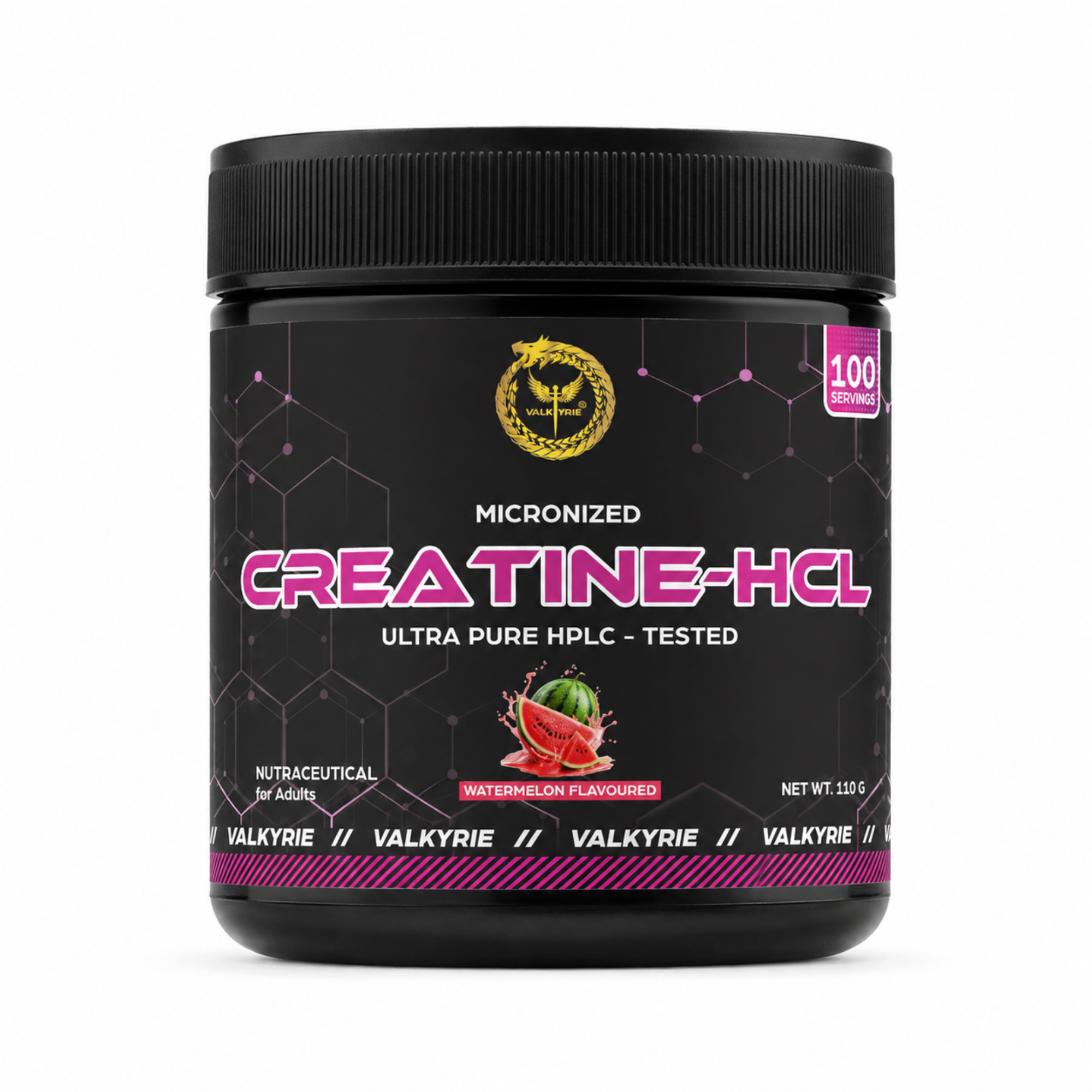 Valkyrie Watermelon Micronised Creatine Monohydrate – Strength, Power & Muscle Growth