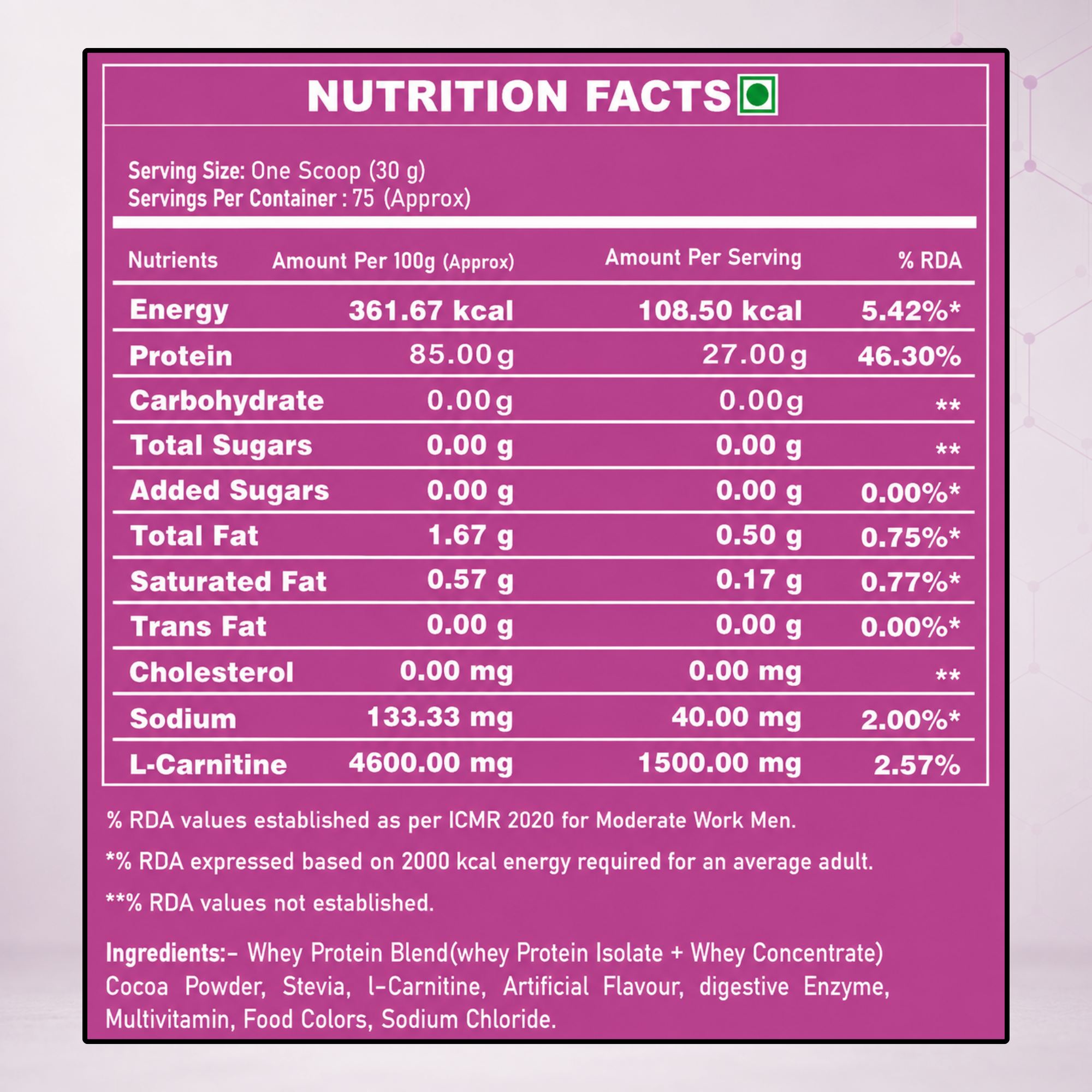 Valkyrie Isolate Protein 60 Serving – High Protein Formula for Lean Muscle Growth, Faster Recovery & Clean Daily Nutrition