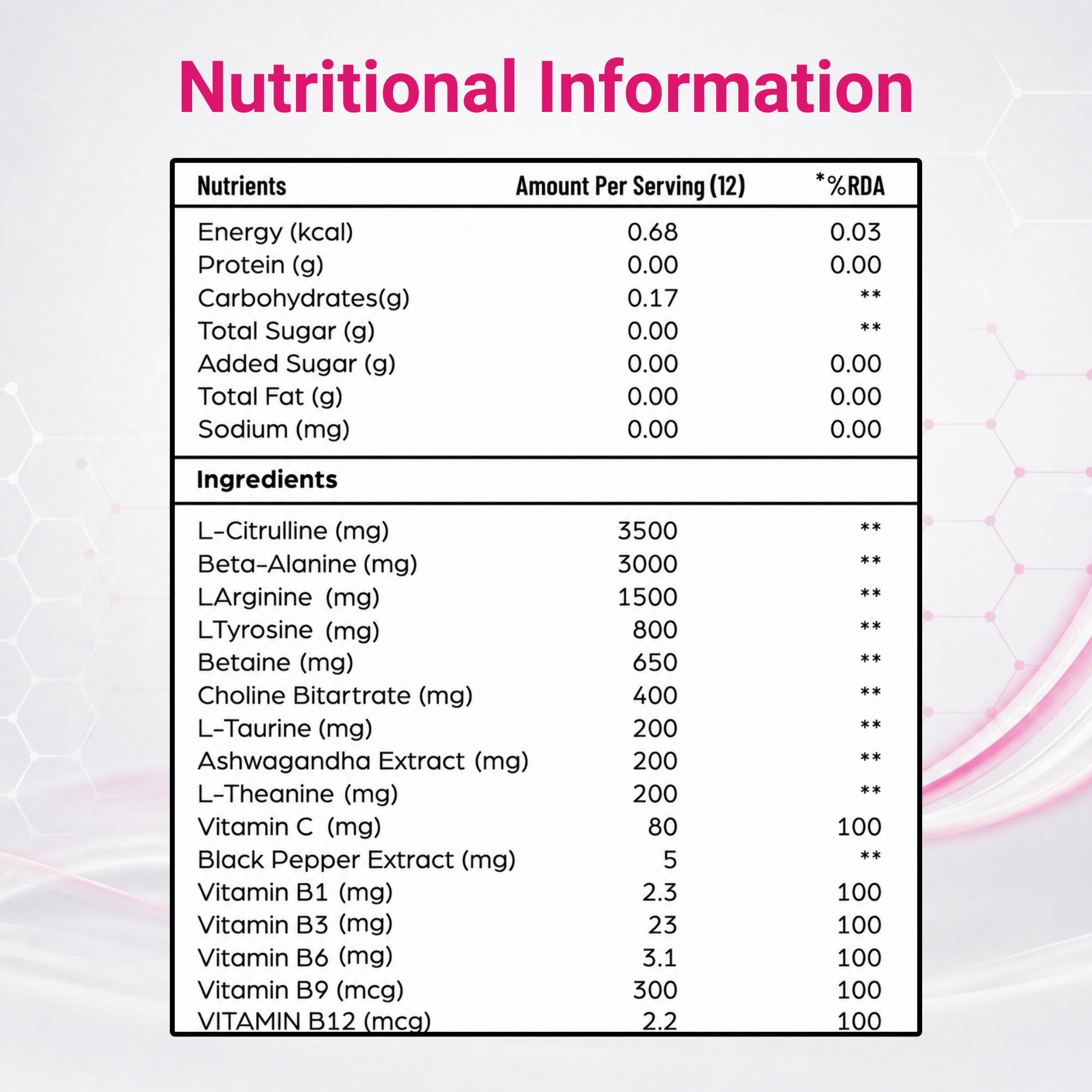 Valkyrie Legender Pre-Workout – Citrulline, Beta-Alanine, Magical Mango, 360g, 30 Servings