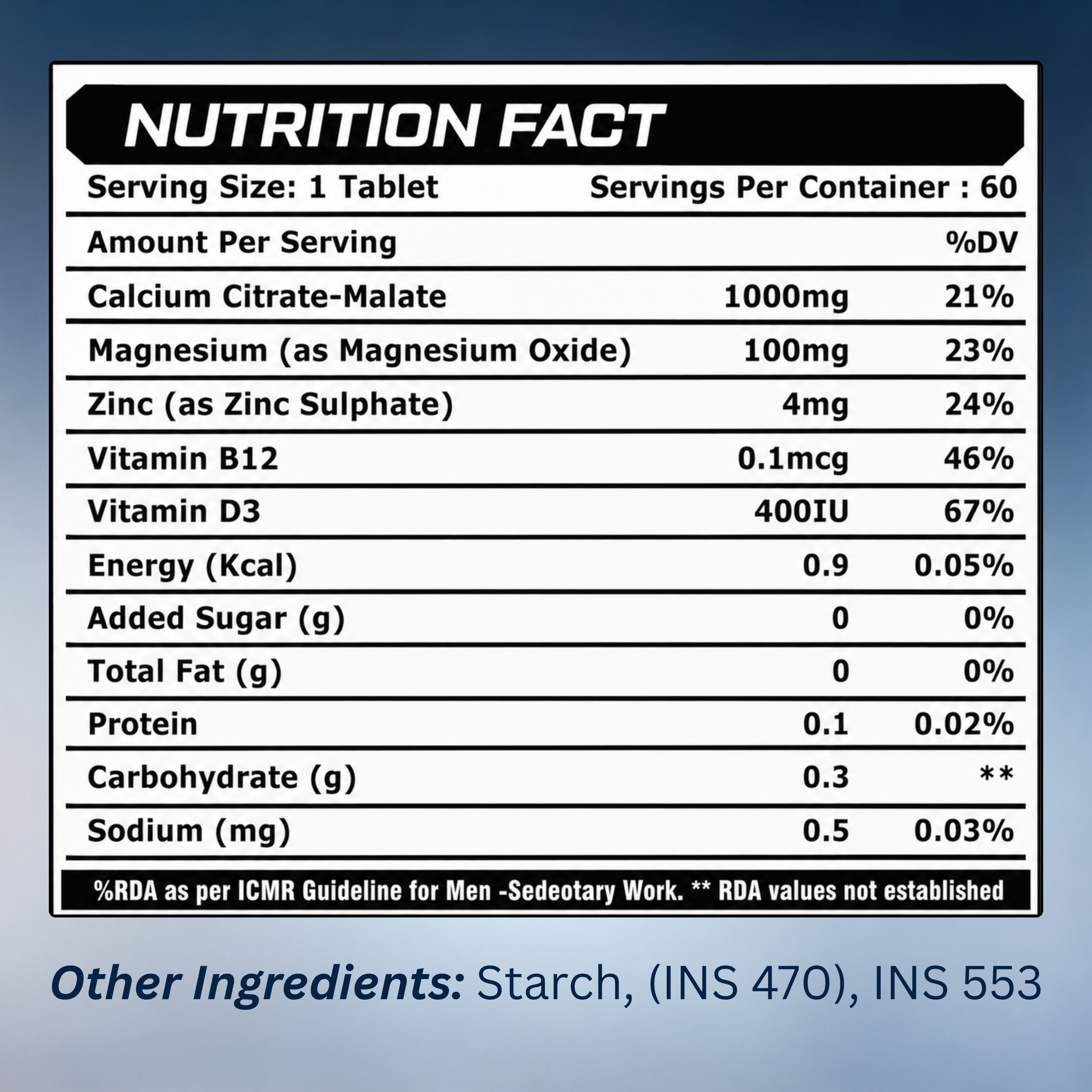 Calcium 1000Mg